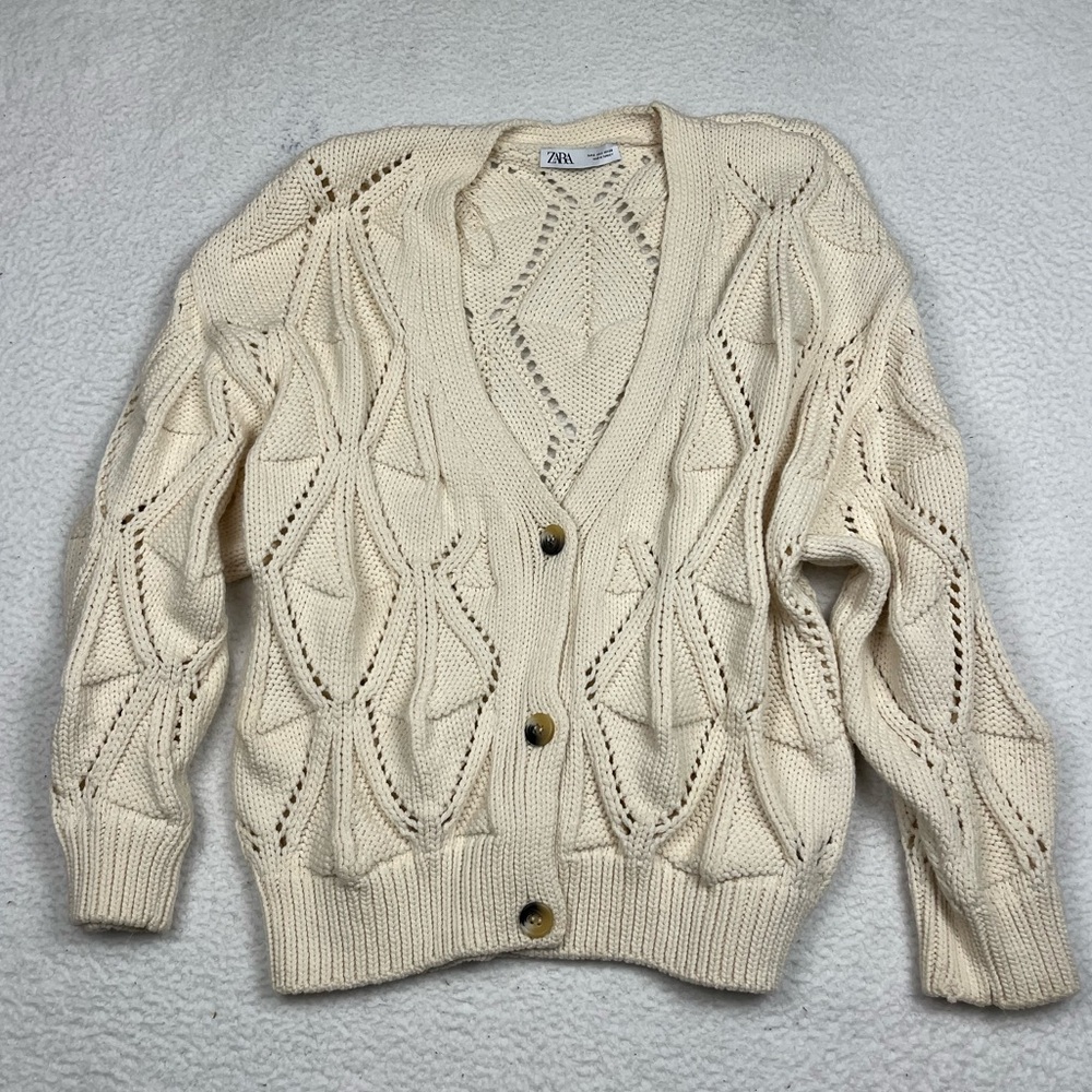 Zara chunky knit cardigan